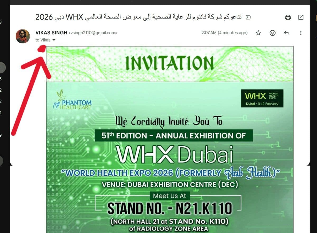 WHX Dubai 2026 Email Template Tutorial: Article & Video Guide